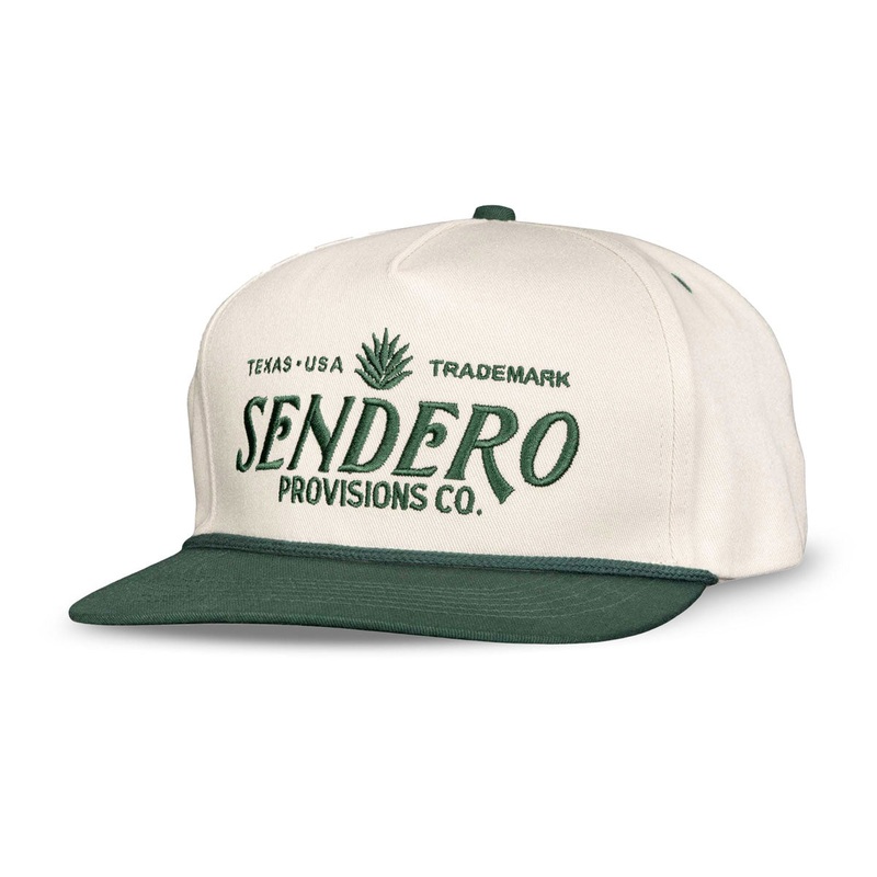 Sendero Logo Hat – Cream/Green
 CCS