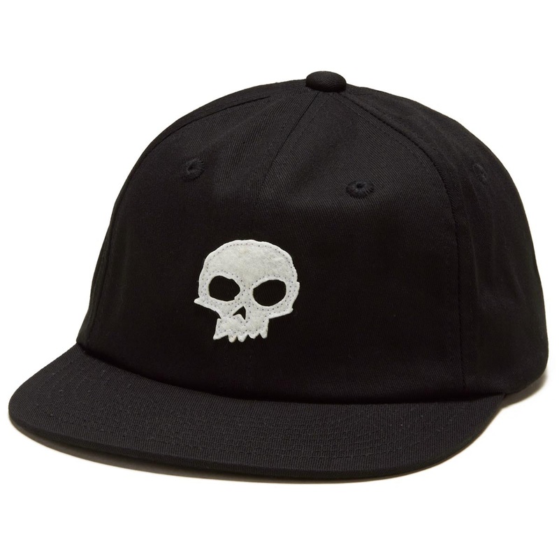 Zero Single Skull Applique Hat – Black
 CCS