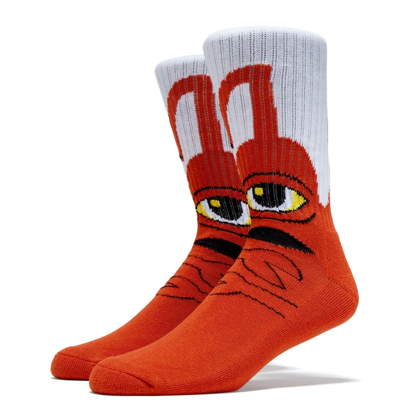 Toy Machine Sect Hug Socks – Rust
 CCS