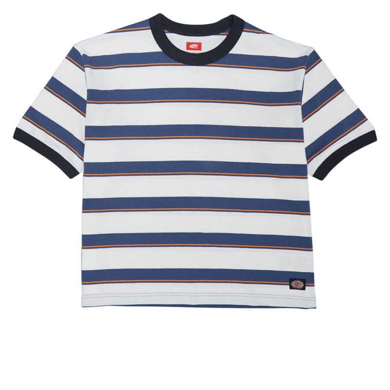 Vans Skate Sun Swirl Ringer T-Shirt – True Navy
 CCS