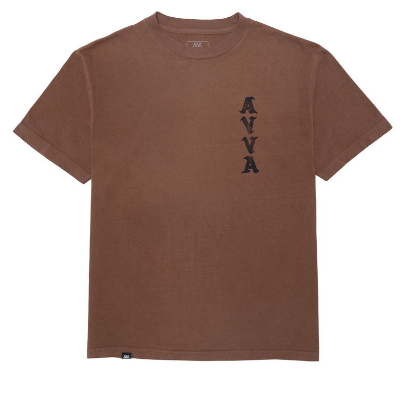 AVVA Vertical Bounds T-Shirt – Chestnut Brown
 CCS