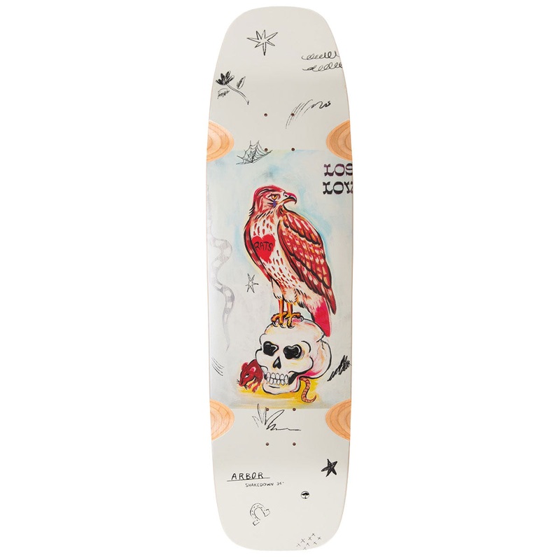 Arbor Crosscut Series Shakedown 34 Rats Longboard Cruiser Deck
 CCS