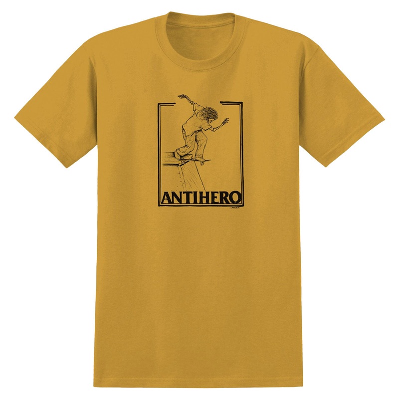 Anti-Hero Doobie Lance T-Shirt – Heather Mustard
 CCS