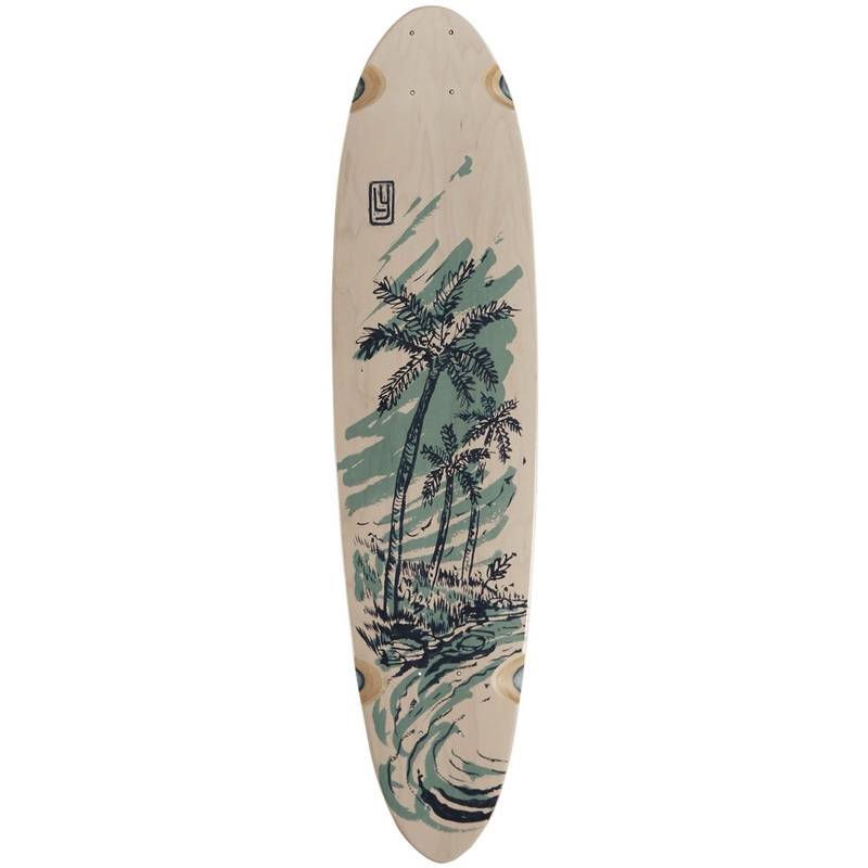 Landyachtz Dipper Postcard Longboard Cruiser Deck
 CCS