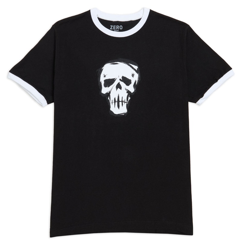 Zero DTL Skull Ringer T-Shirt – Black
 CCS