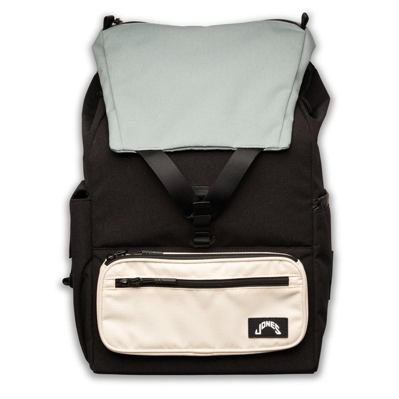 Jones Out of Office Backpack – Black/Clay Green/Le Crme
 CCS