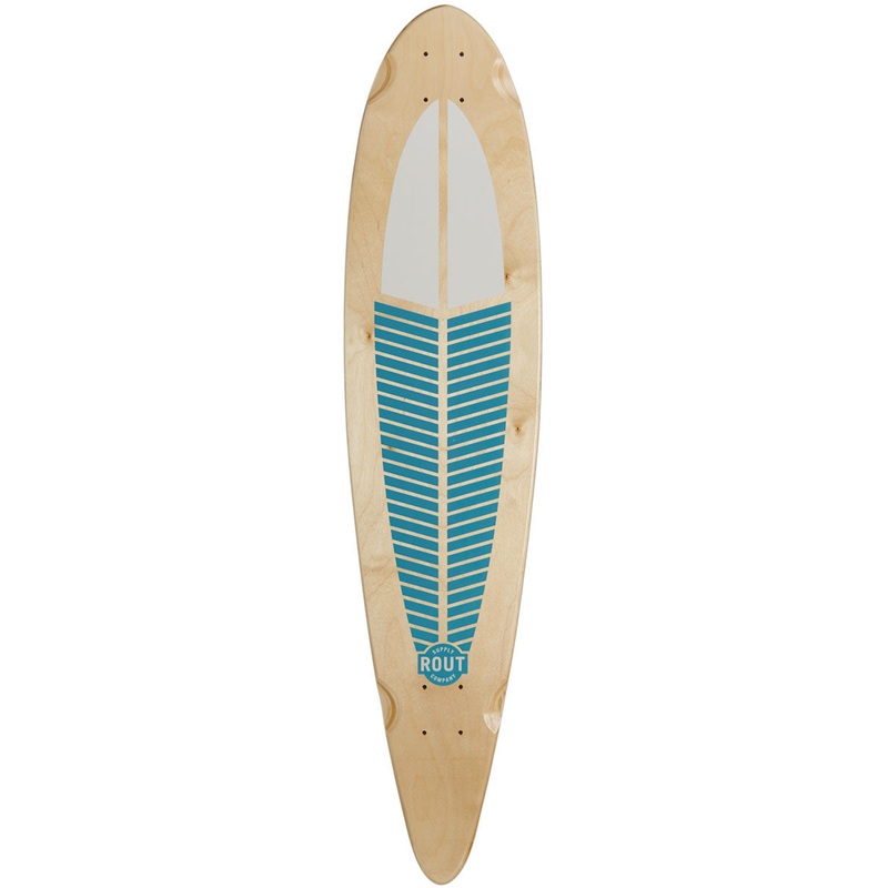 Rout Plume Pintail Longboard Deck
 CCS