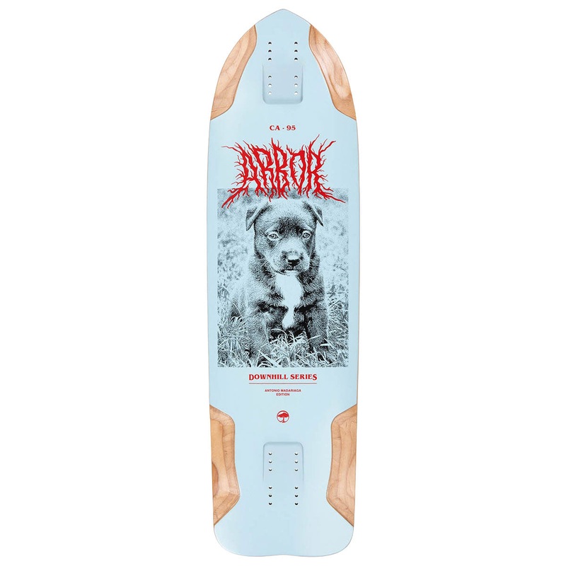 Arbor Antonio Madariaga Downhill Puppy Longboard Deck
 CCS