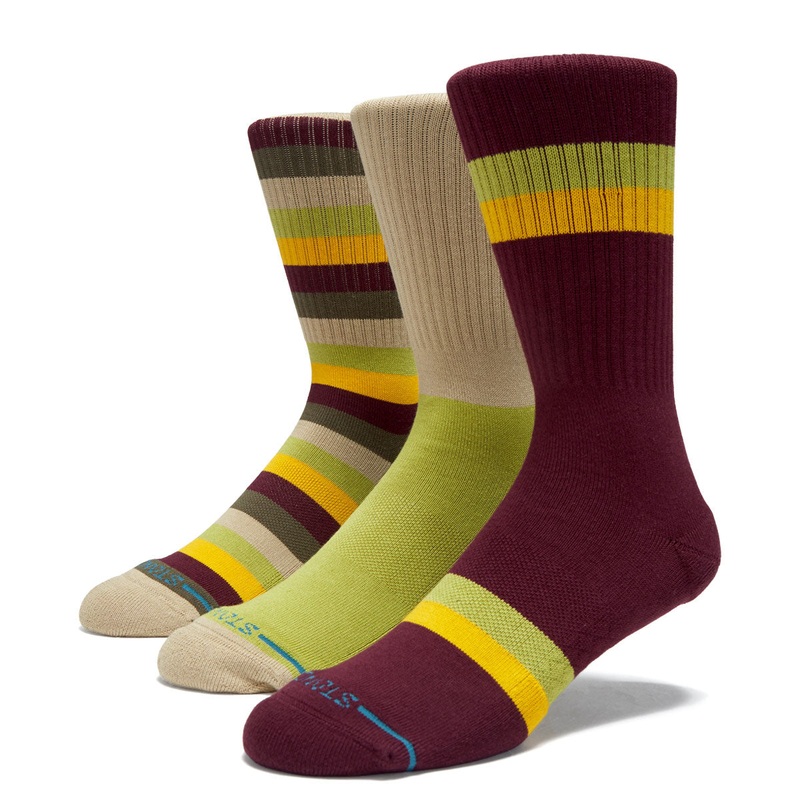 Stance Upstate Crew 3 Pack Of Socks – Green
 CCS
