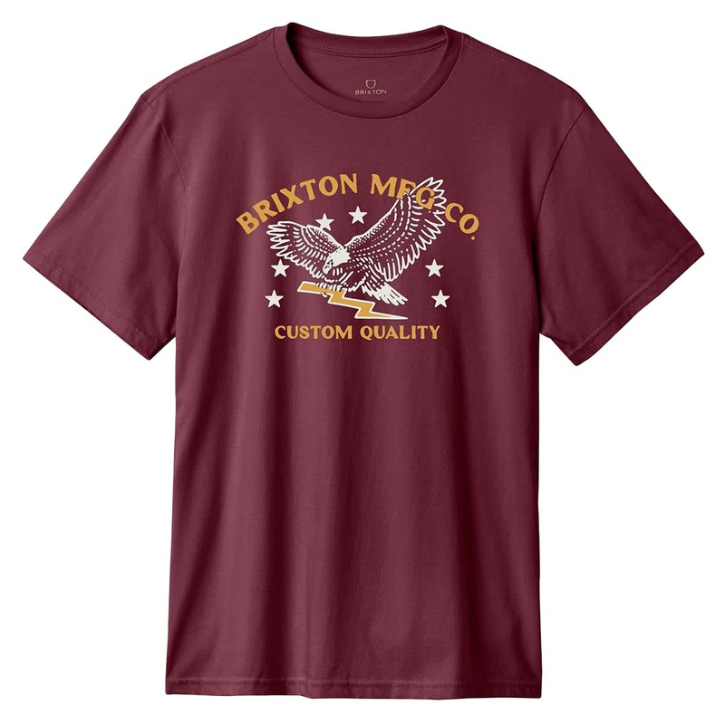 Brixton Lamont T-Shirt – Port Worn Wash
 CCS