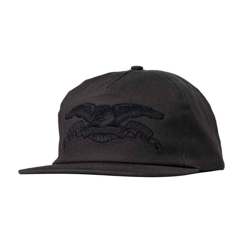 Anti-Hero Basic Eagle Hat – Black/Black 2025
 CCS