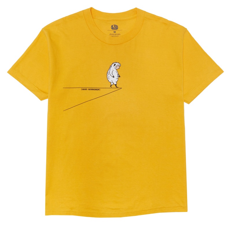 Alien Workshop Sheeple Cliff T-Shirt – Gold
 CCS