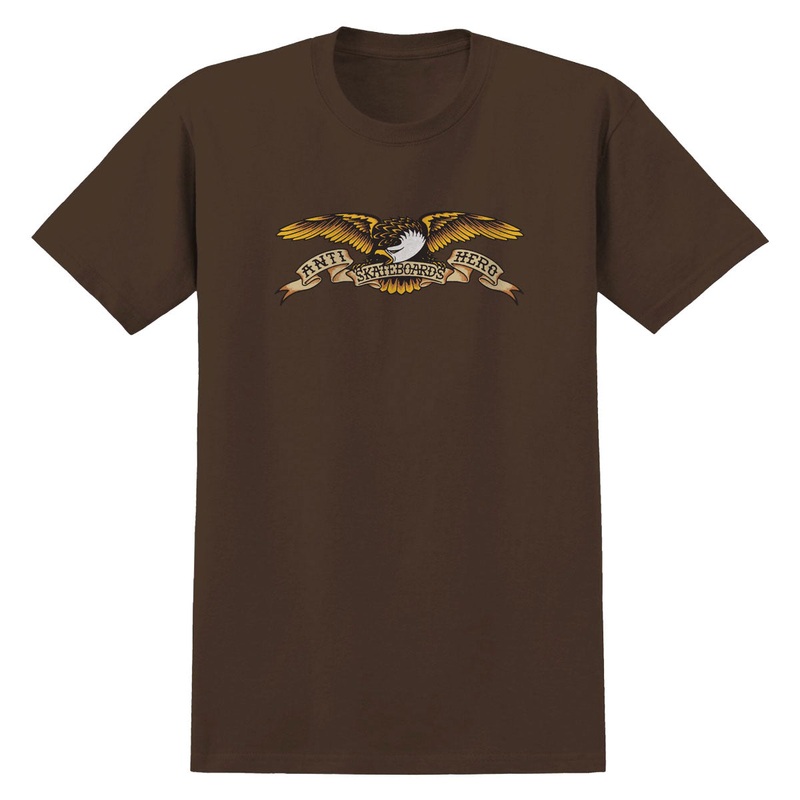 Anti-Hero Eagle T-Shirt – Brown/Black Multi
 CCS