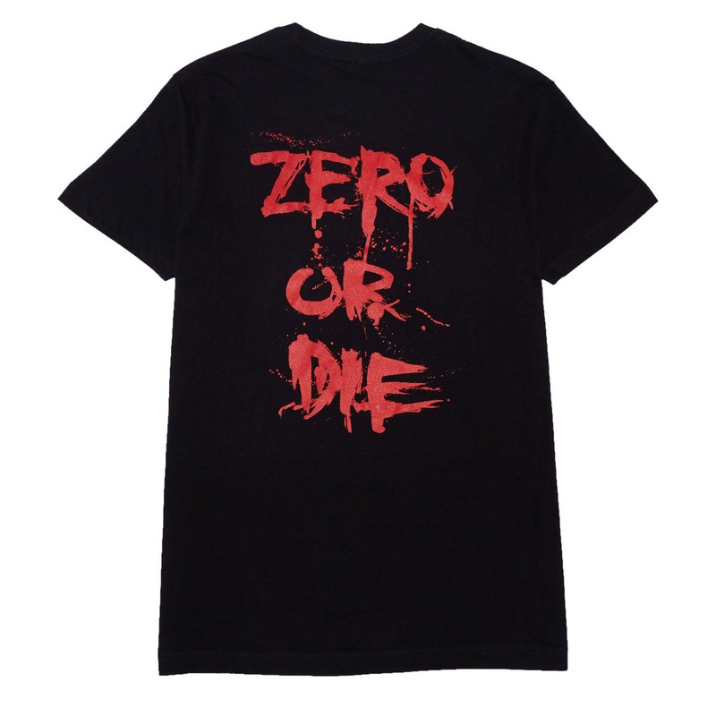 Zero Or Die T-Shirt – Black/Red
 CCS