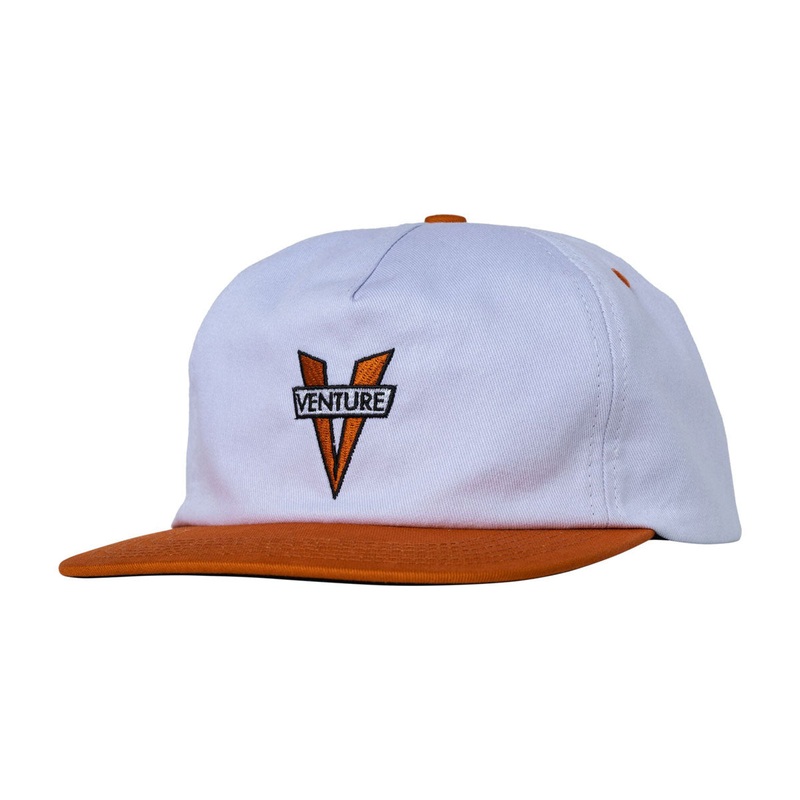 Venture Heritage Hat – White/Burnt Orange
 CCS