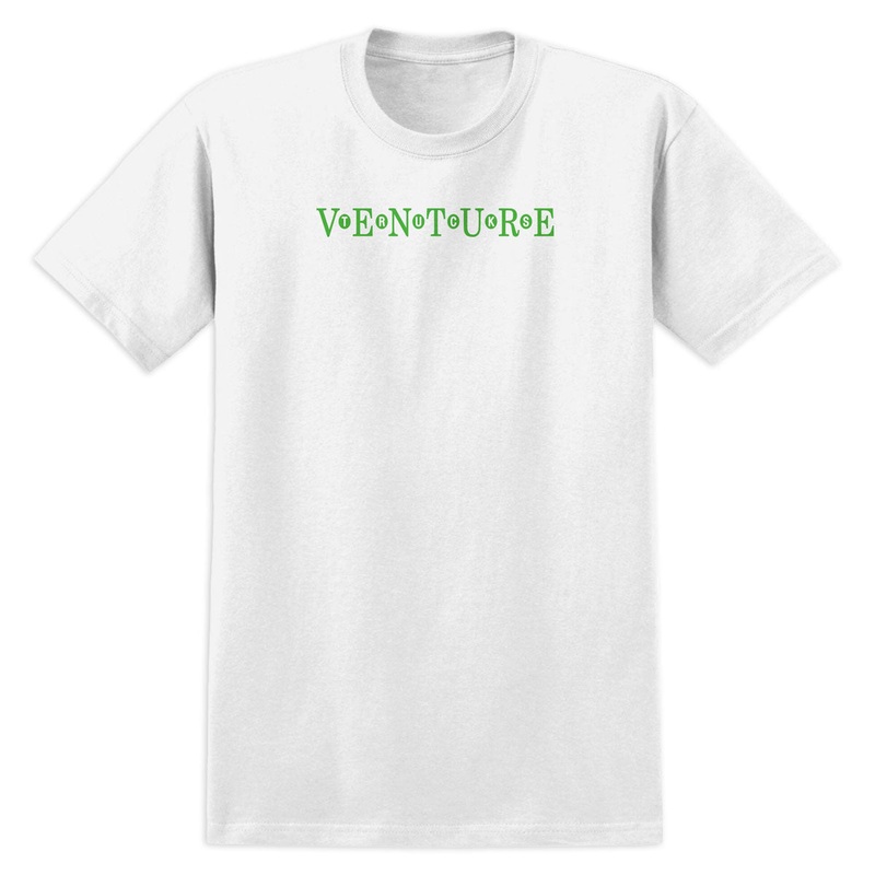 Venture OG Dots T-Shirt – White/Green
 CCS