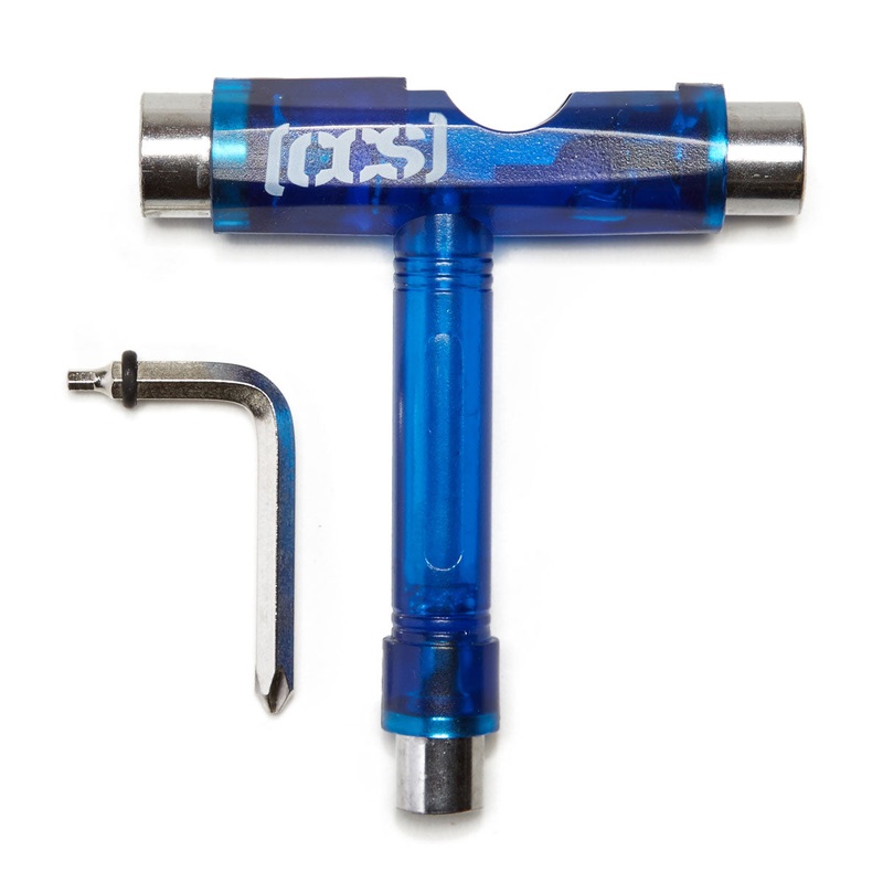 CCS Clear Skateboard Tool – Blue