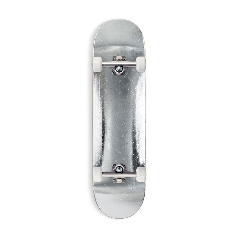 CCS Diamond Plate Embossed Mini Skateboard Complete