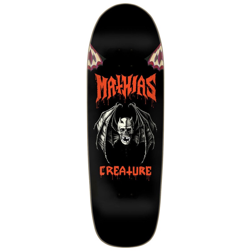 Creature Torres Skull Bat Skateboard Deck – 9.55
 CCS