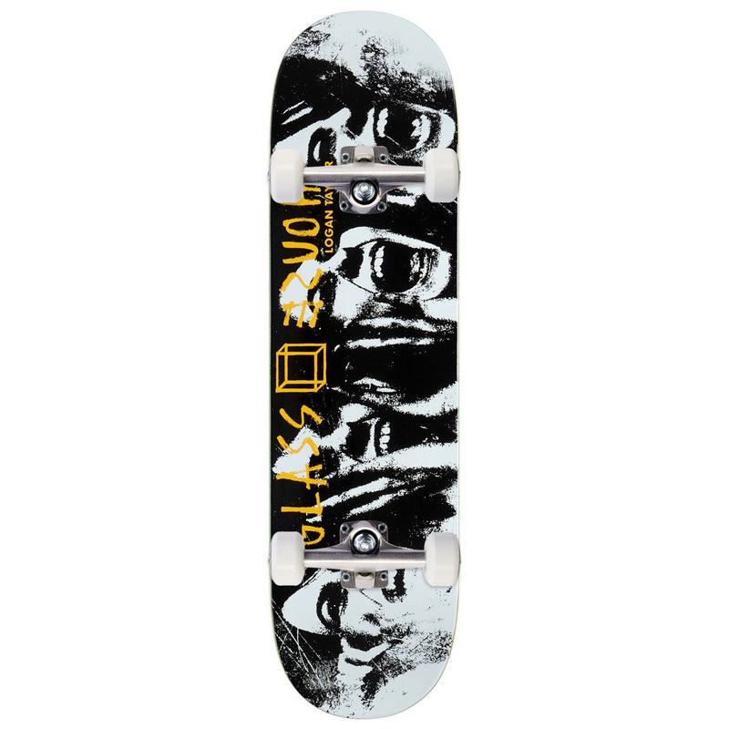 Glass House Taylor Possessed Skateboard Complete – White – 8.50
 CCS