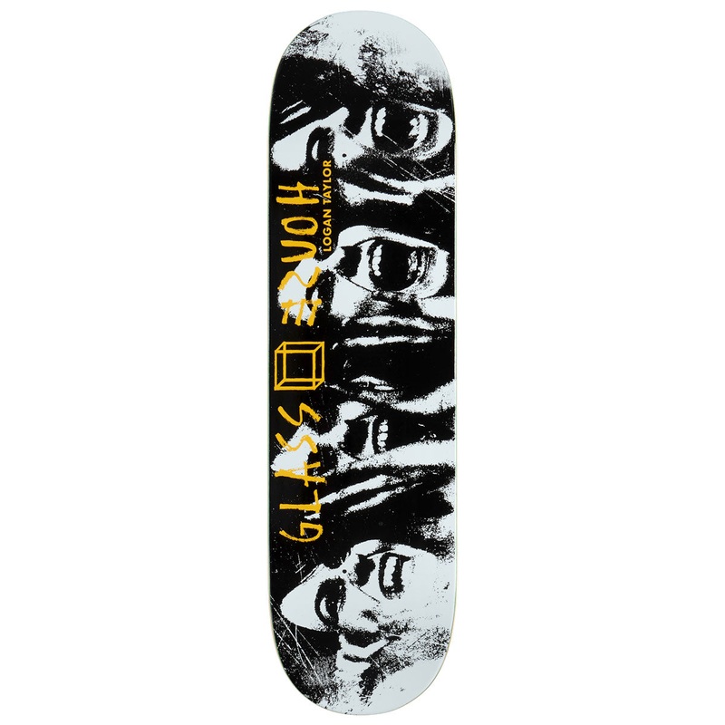 Glass House Taylor Possessed Skateboard Deck – White – 8.50
 CCS