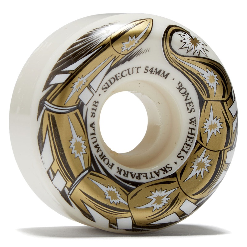 Bones SPF Scorpeedo 101a Sidecut Skateboard Wheels – 54mm
 CCS