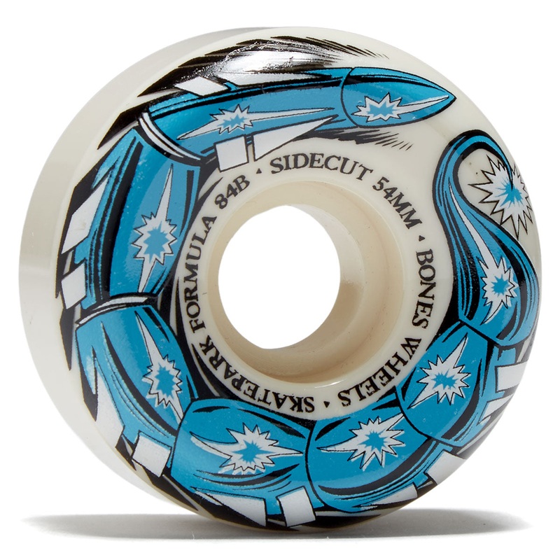 Bones SPF Scorpeedo 104a Sidecut Skateboard Wheels – 54mm
 CCS