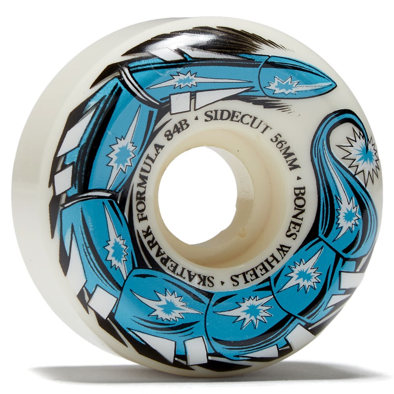 Bones SPF Scorpeedo 104a Sidecut Skateboard Wheels – 56mm
 CCS