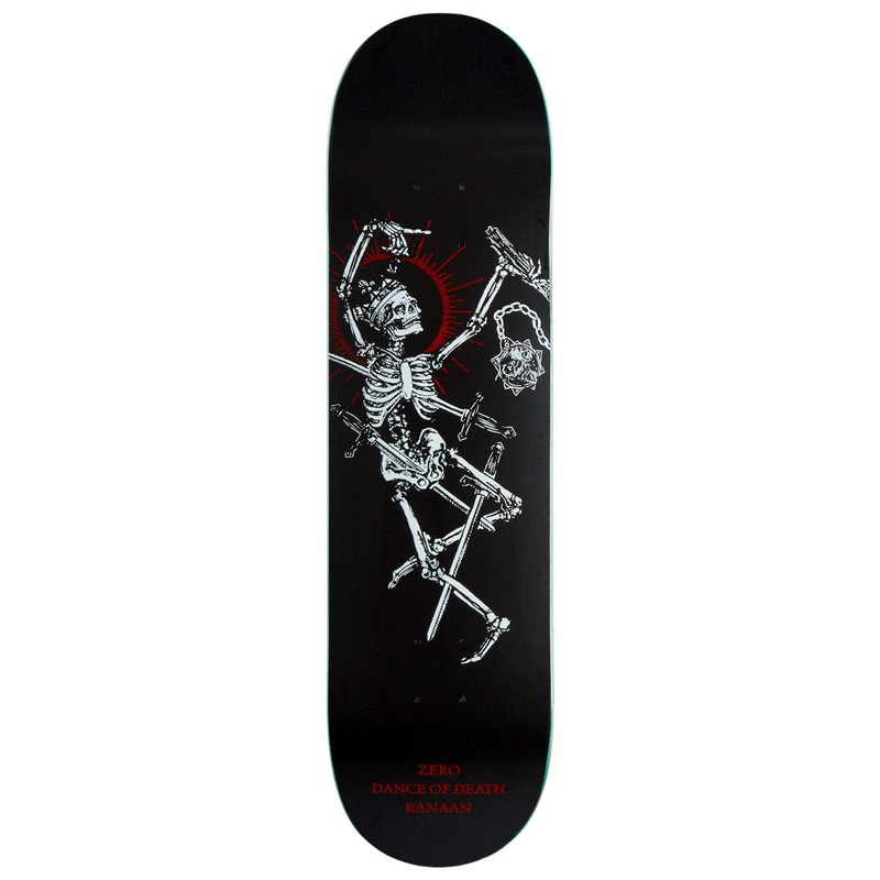 Zero Kanaan Dance Of Death Skateboard Deck – 8.25
 CCS