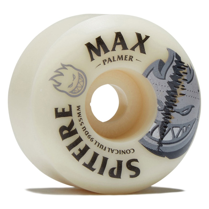 Spitfire F4 99d Max Palmer Burn Squad Conical Full Skateboard Wheels –
 CCS