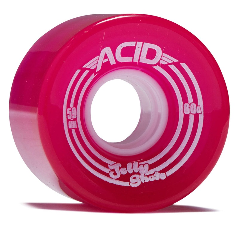 Acid Jelly Shots 80a Skateboard Wheels – Fuchsia – 59mm
 CCS