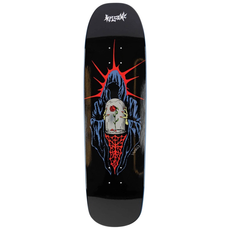 Welcome Wilted Jake Yanko On A Panther Skateboard Deck – Black/Blue Di
 CCS