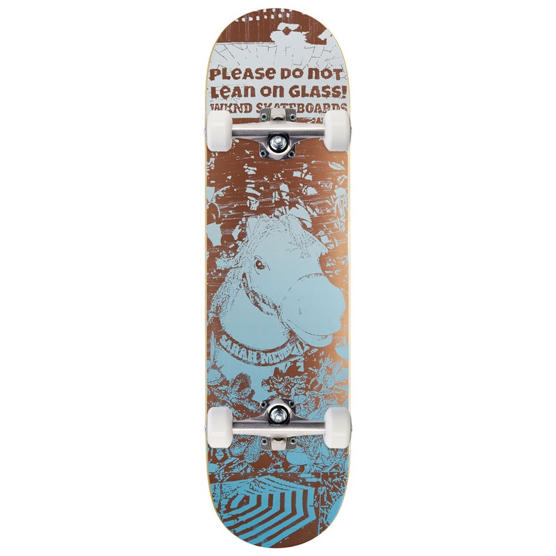 WKND Please Do Not Lean On Glass Sarah Meurle WB Skateboard Complete –
 CCS