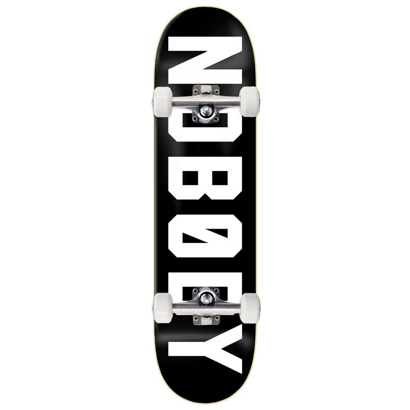 Zero Nobody Skateboard Complete – Black/White – 8.50
 CCS