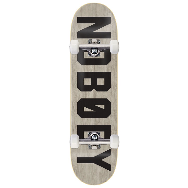 Zero Nobody Skateboard Complete – Grey/Black – 8.25
 CCS