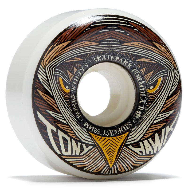 Bones SPF Tony Hawk Night Hawk 84b Sidecuts Skateboard Wheels – 58mm
 CCS