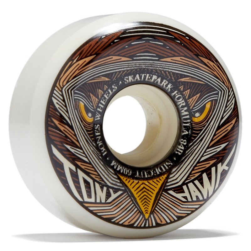 Bones SPF Tony Hawk Night Hawk 84b Sidecuts Skateboard Wheels – 60mm
 CCS