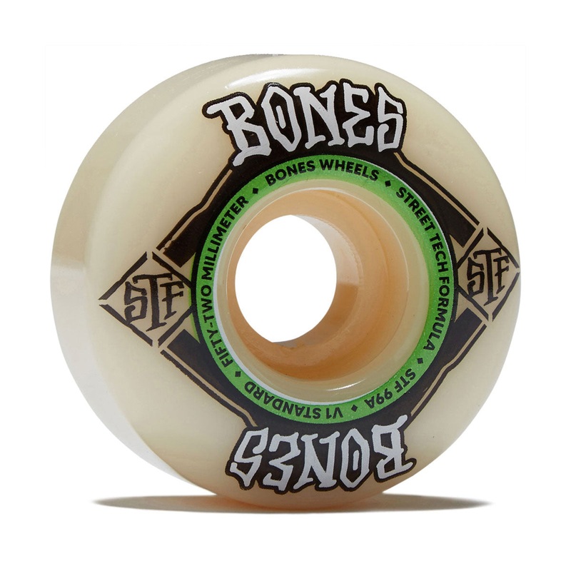 Bones STF Standards 99a V1 Skateboard Wheels – 52mm
 CCS