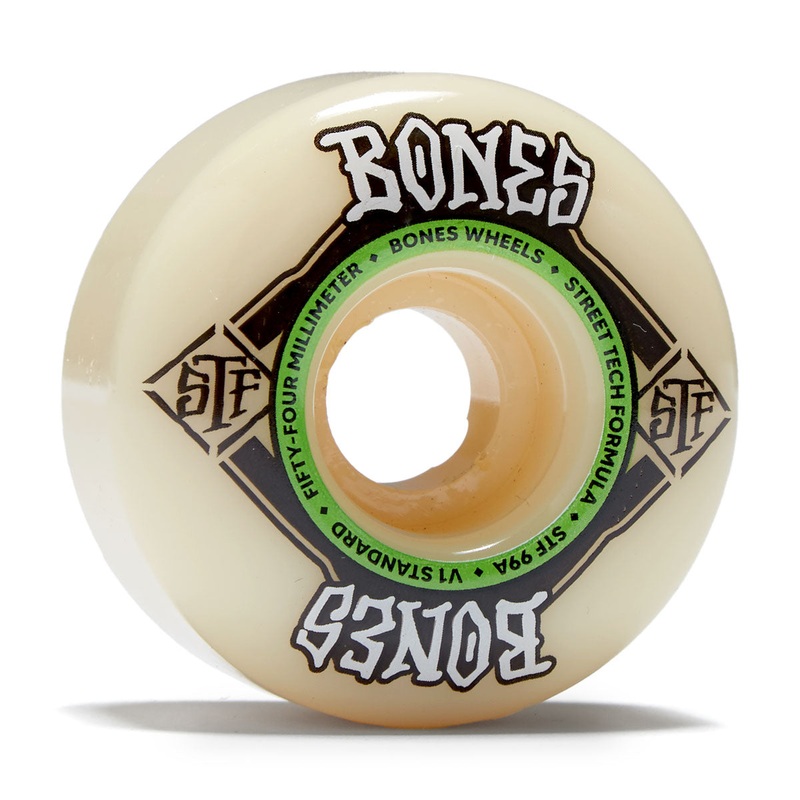 Bones STF Standards 99a V1 Skateboard Wheels – 54mm
 CCS