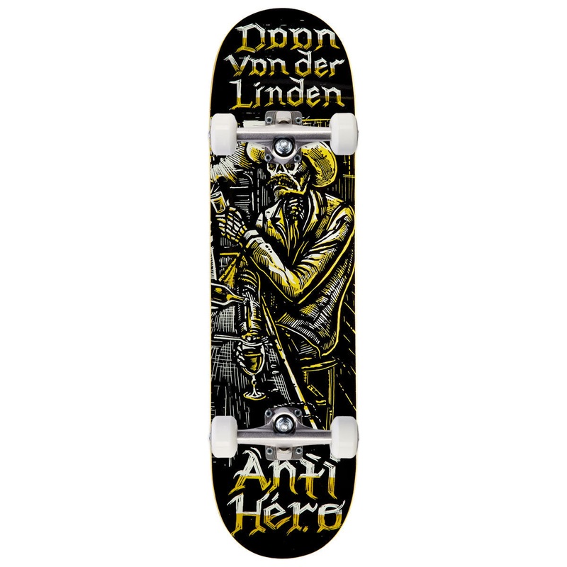 Anti-Hero Daan Absentes Skateboard Complete – Black – 8.38
 CCS