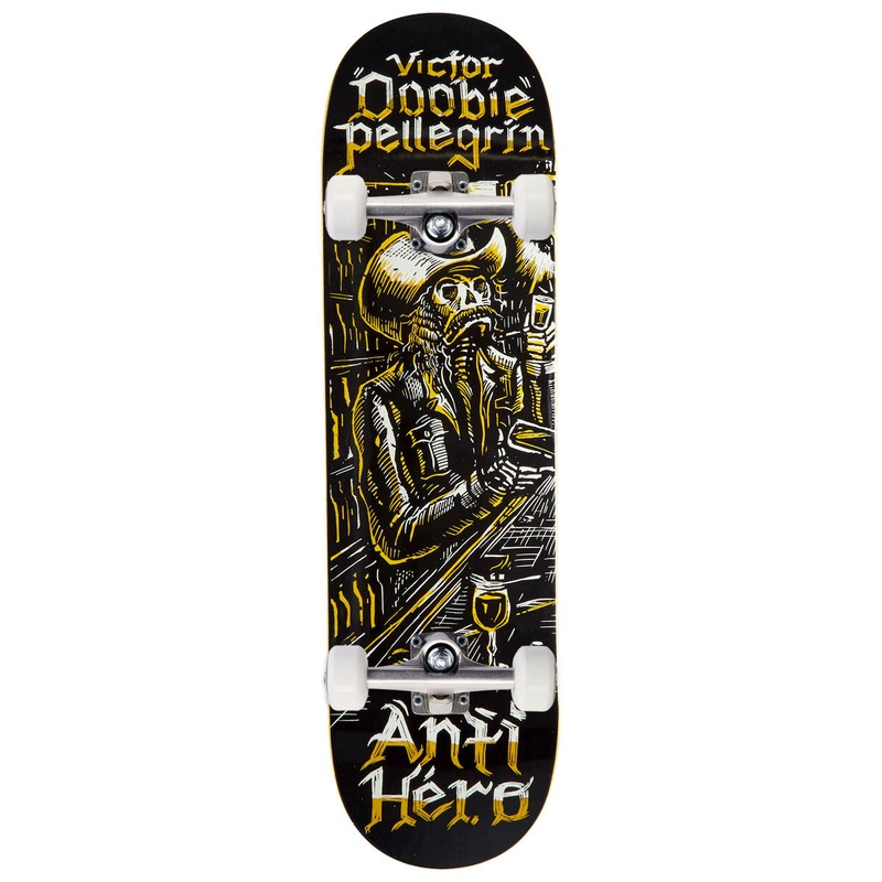 Anti-Hero Doobie Absentes Skateboard Complete – Black – 8.75
 CCS