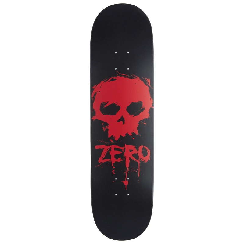 Zero Blood Skull Skateboard Deck – Black Dipped – 8.50
 CCS