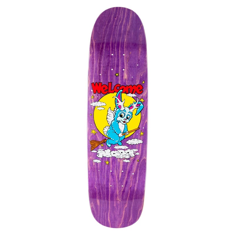 Welcome Full Moon Nora On A Sphynx Skateboard Deck – Purple Stain – 8.
 CCS
