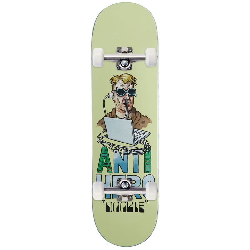 Anti-Hero Doobie Anti Intelligence Skateboard Complete – Cream – 8.75
 CCS