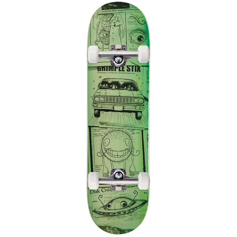 Anti-Hero Gerwer Grimple Sticks Sightings Skateboard Complete – Green 
 CCS