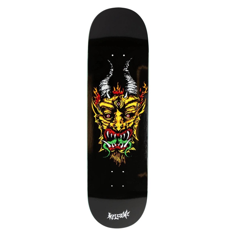 Welcome Light And Easy Skateboard Deck – Black – 9.00
 CCS