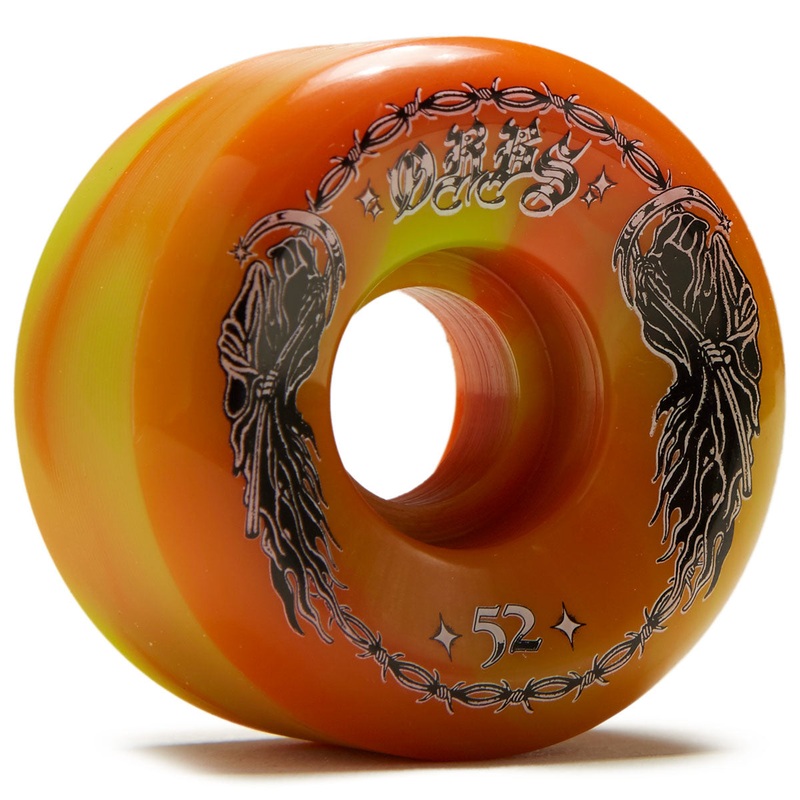 Welcome Orbs Specters ’23 Conical 99A Skateboard Wheels – Green/Orange
 CCS