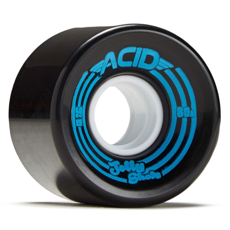 Acid Jelly Shots 80a Skateboard Wheels – Black – 59mm
 CCS