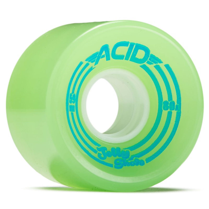 Acid Jelly Shots 80a Skateboard Wheels – Green – 59mm
 CCS