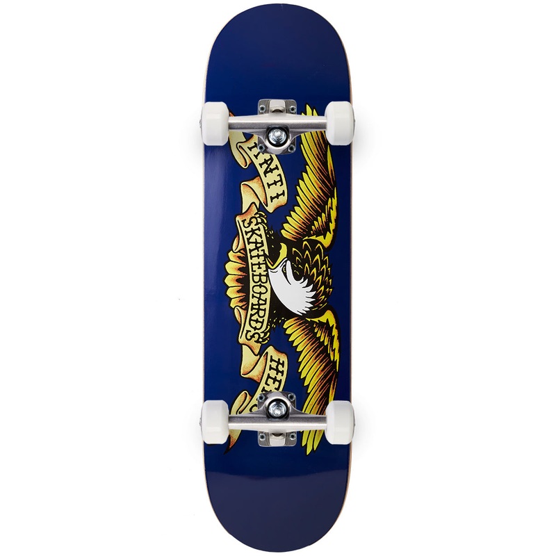 Anti-Hero Classic Eagle Skateboard Complete – Navy – 8.50
 CCS